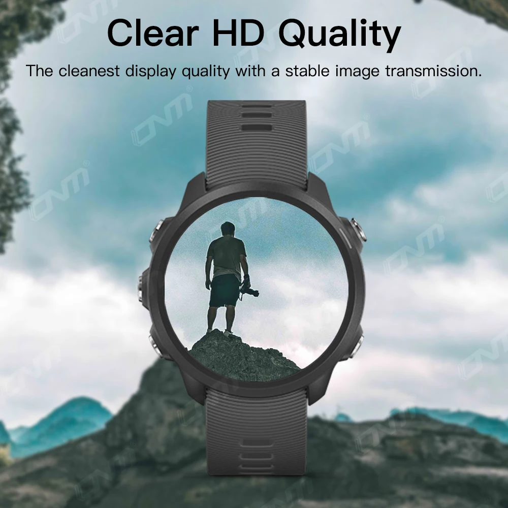 Tempered Glass for Garmin Forerunner 965 255 955 945 245 Music 255S 235 935 645 Smartwatch Screen Protector Ultra-HD Glass Film