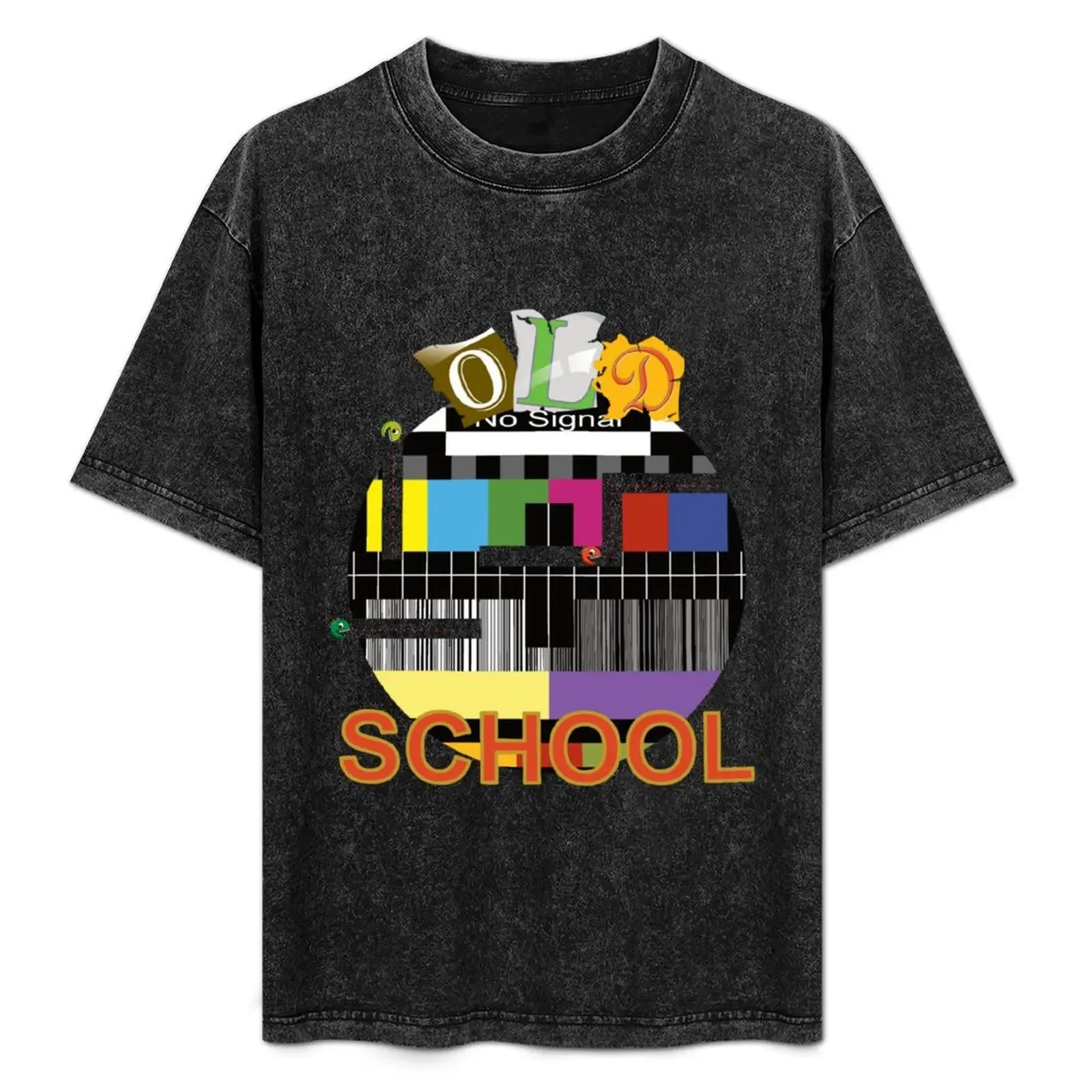 

Old school test pattern from the 80s T-Shirt street wear shirts graphic tees designer t shirt men