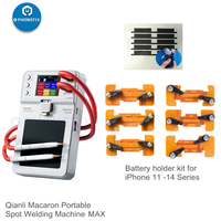 New QianLi Macaron Portable Spot Welding Machine for iPhone 11-14 Series Battery Flex Soldering Repair Tool Automatic/Manual