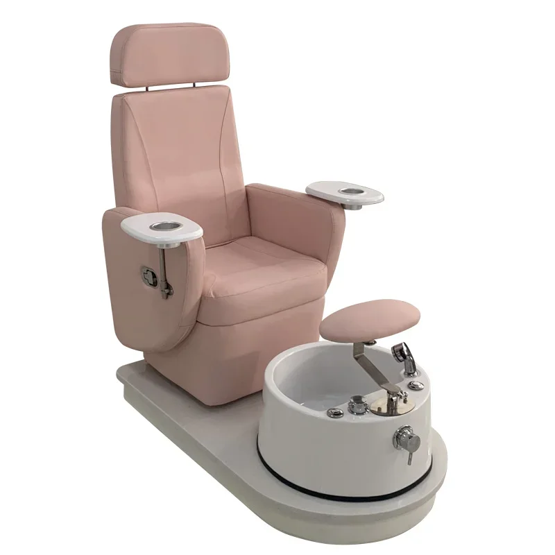 With Foot Bathing Basin Multifunctional Sauna Pedicure Chair Nail Scrubbing Chair Eyelash Adjustable Massage Chair