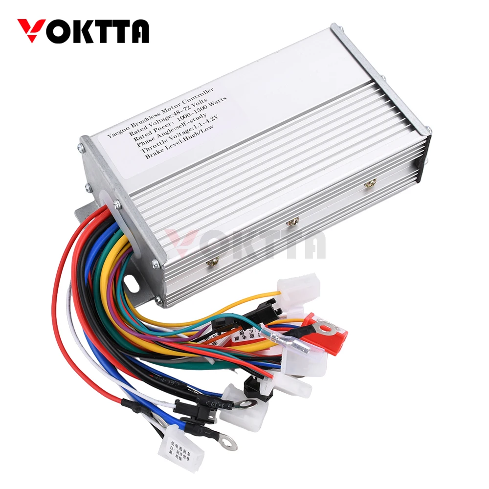 

48V-72V Electric Bike DC Motor Controller 1000W 1500W Brushless For Electric Bicycle E-bike Scooter Electric Bicycle Accessories