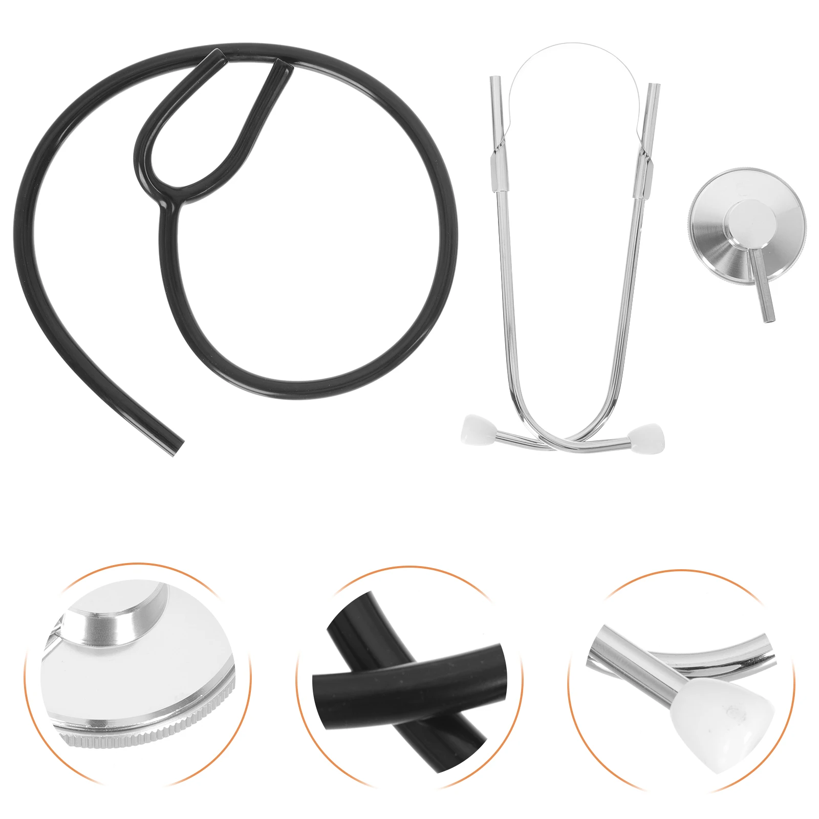 Professional Veterinary Stethoscope Stainless Steel Lightweight for Cats Dogs Sheep Pigs Cows Noise Removal - Image 6