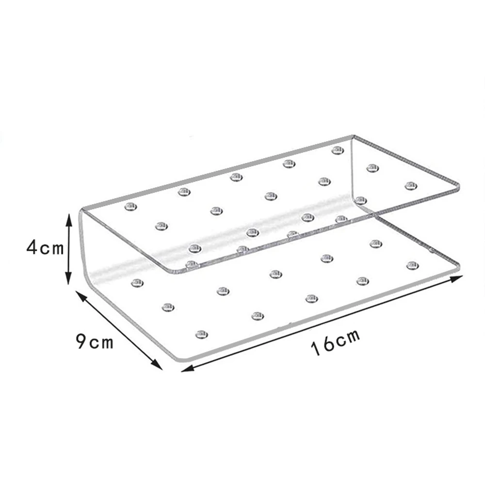 15/20Holes Acrylic Cake Lollipop Holder Display Stand Clear Cake Pop Stand Birthday Party Halloween Christmas Candy Decor