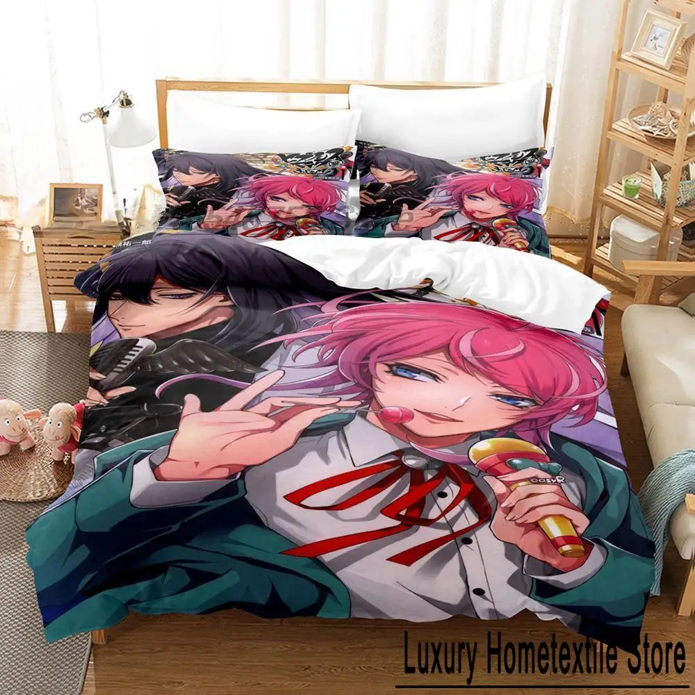 3D Hypnosis Mic -Division Rap Battle Bedding Set Single Twin Full Queen King Size Bed Set Adult Kid Bedroom Duvet cover Sets