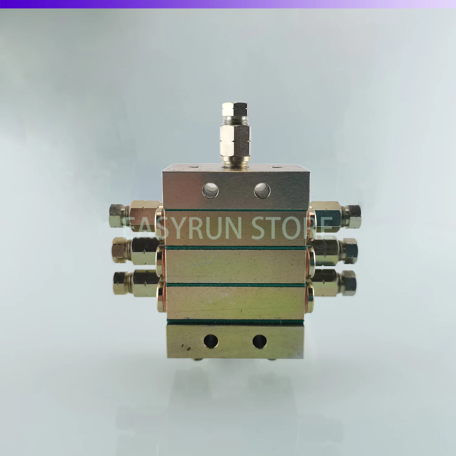 N1000 Series 6 Outlets 250bar Grease Lubrication Distribution Divide Valve For Central Lubrication System