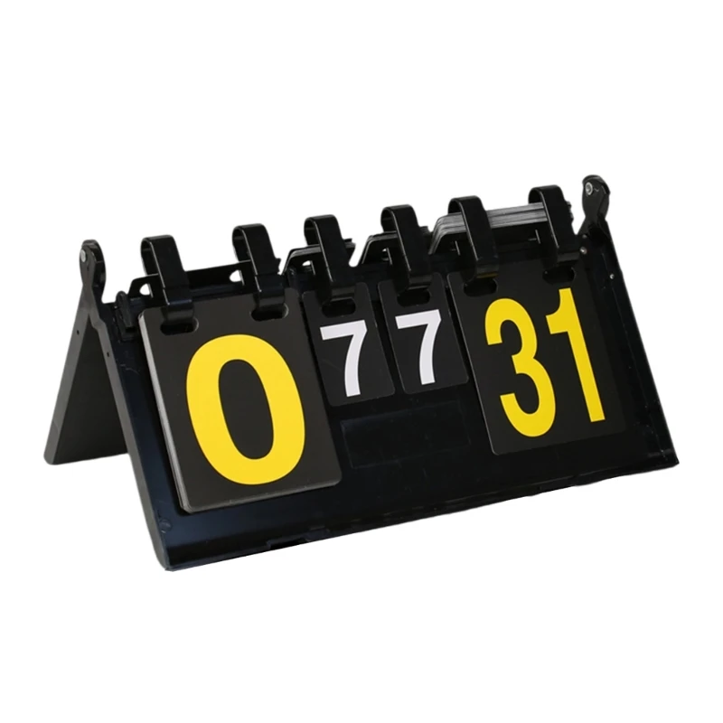 

Tabletops Scoring Board Portable Tabletops Scoreboard Flippers MultiSports Score Scoreboard Easily Score Keepers