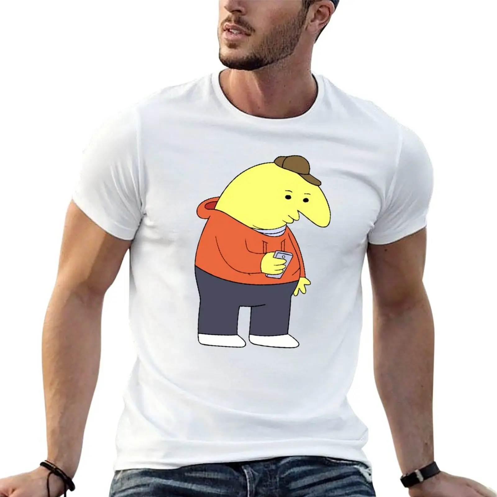 

Улыбающиеся друзья Чарли с телефоном — футболка для плавания для взрослых, мужские футболки для мужчин, мужские футболки с рисунком