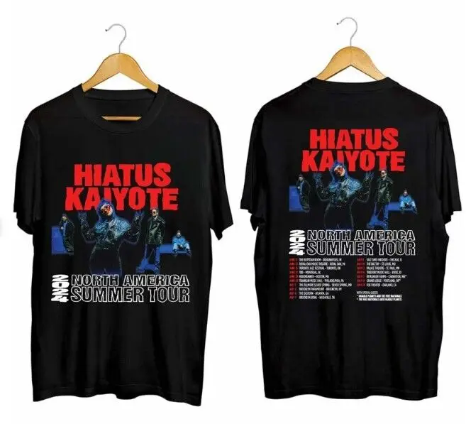 

Hiatus Kaiyote 2024 Tour Shirt, Hiatus Kaiyote Band Fan Shirt, новый