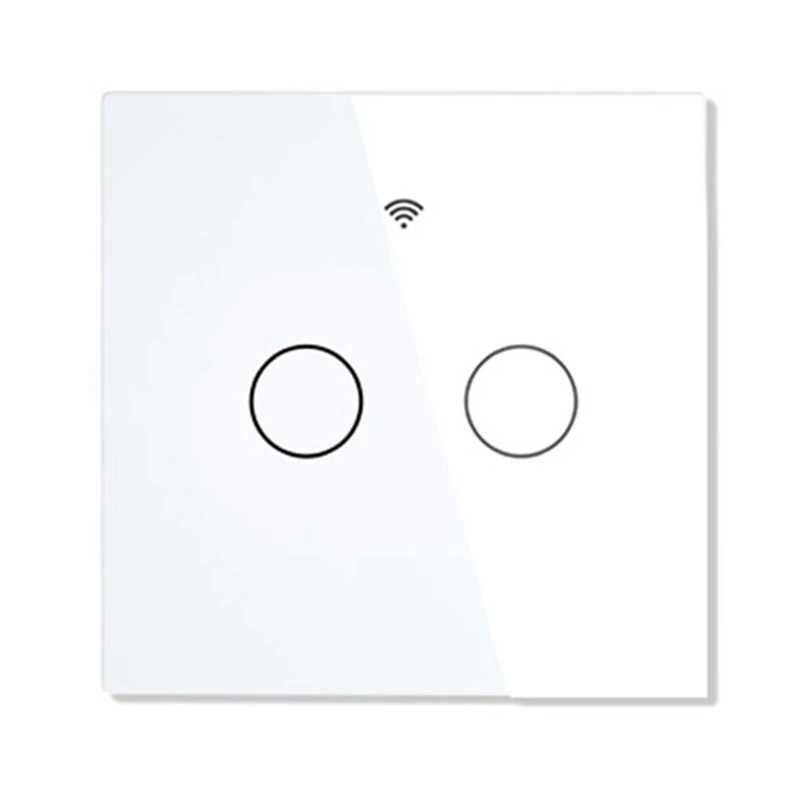 

Wifi Smart Light Switch RF433 No Neutral Wire Single Fire Smart Life Tuya App Control For Alexa Google Home 220V EU