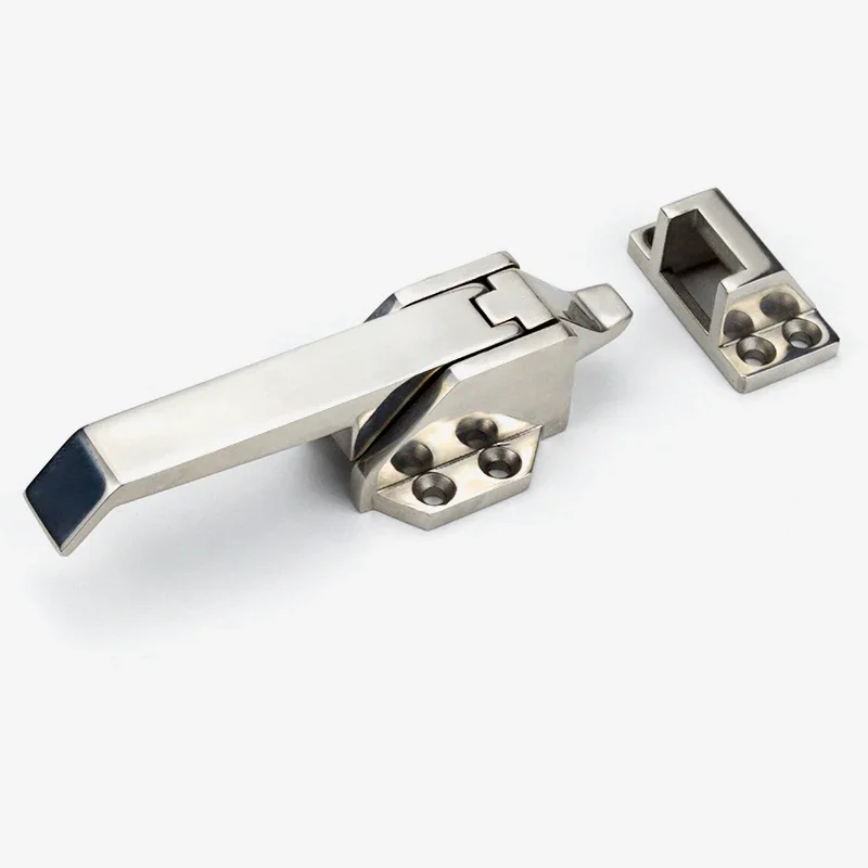 Door Handle Lock Set 304 Stainless Steel  Linkage Sealing Mechanical Equipment Lock Drying Oven
