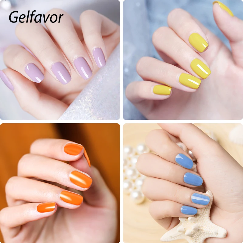 NAILWIND Nail Polish Gel Mini 8ml Plastic Bottle Gel Nail Polish UV Gel Nail Color Semi-Permanent LED Nail Lamp Nail