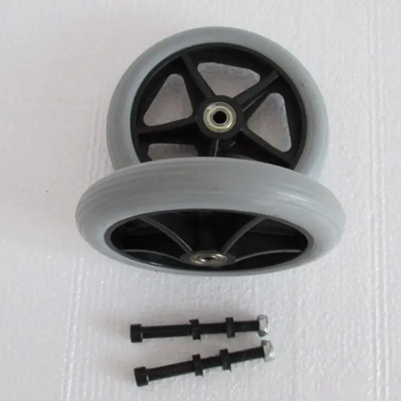 R1WB 2PCS عجلة الكراسي المتحركة 6/7/8INCH