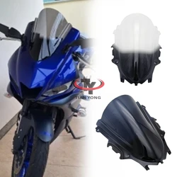 R3 Windscreen Race Windshield Accessories Screen Sports For Yamaha YZF R25 2019 2020 2021 2022 2023 YZF-R3 Touring Double Bubble