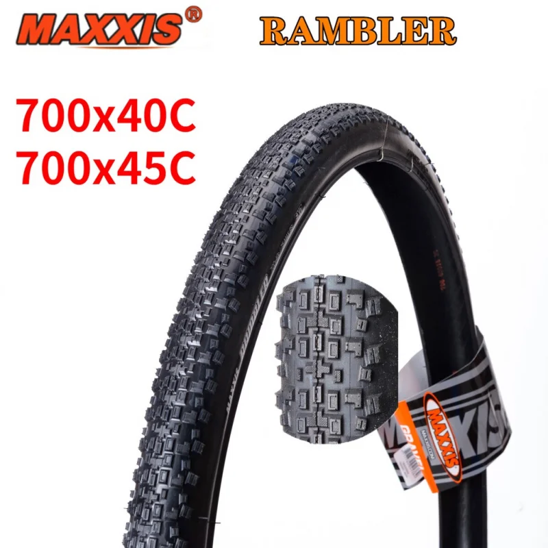 MAXXIS RAMBLER WIRE 700x40C/45C bicycle tire GRAVEL/ADVENTURE Gravel and dirt road racing tire of bicycle