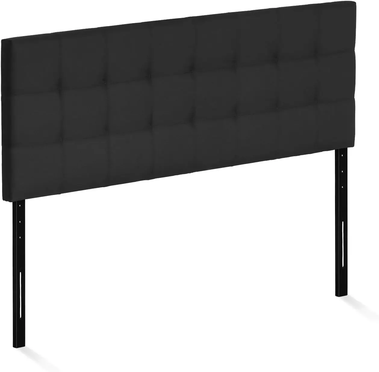 Roanne Tufted Headboard, Queen, Black