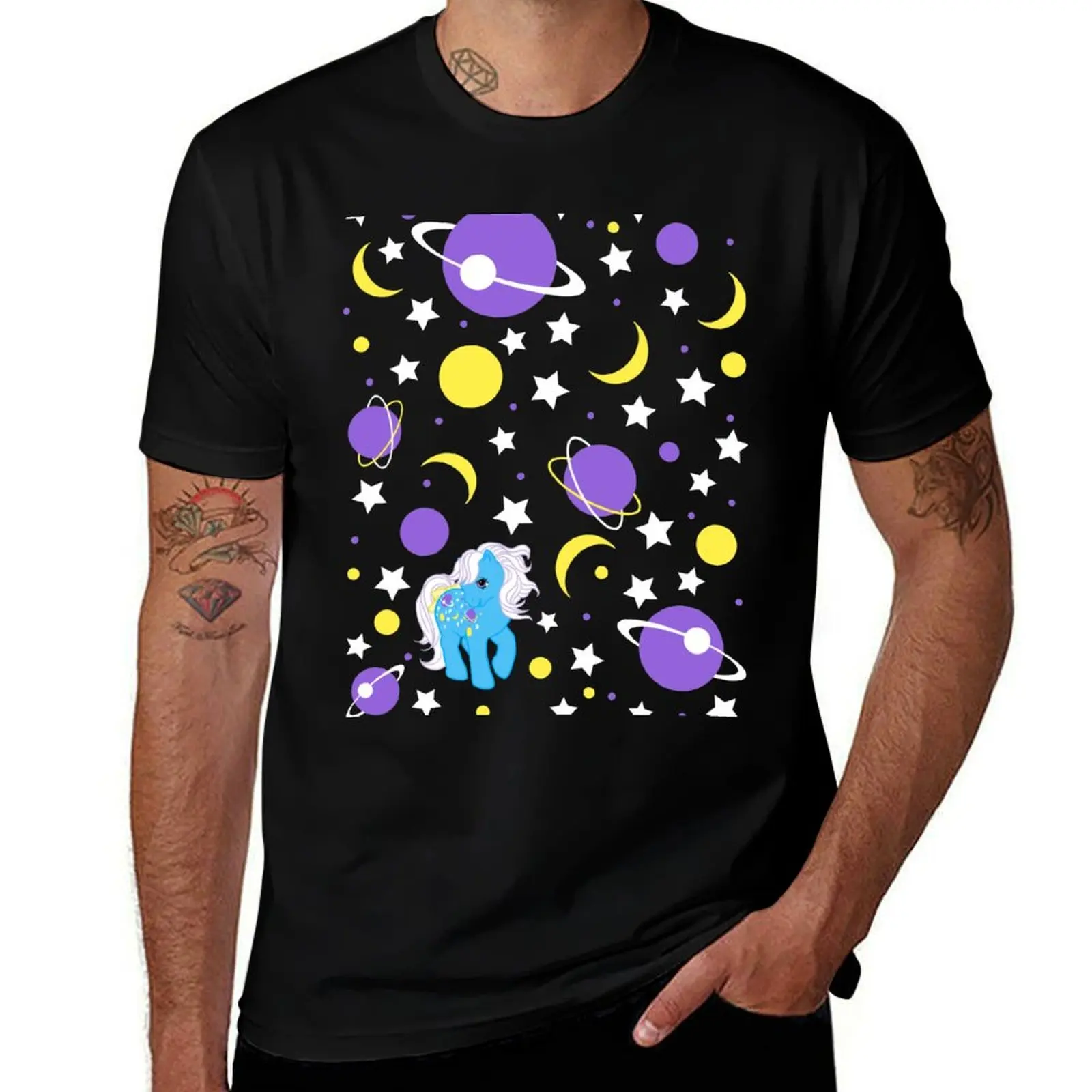 Twice as Fancy Night Glider T-Shirt Holiday Party for Men T-Shirt