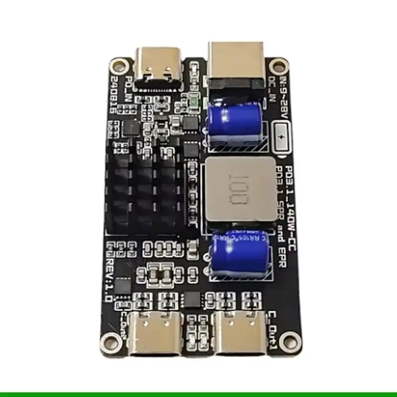 U55C 140W Power Fast Charging Module Type C USB Charging Full Desktop Car Quick Charging Protective Board