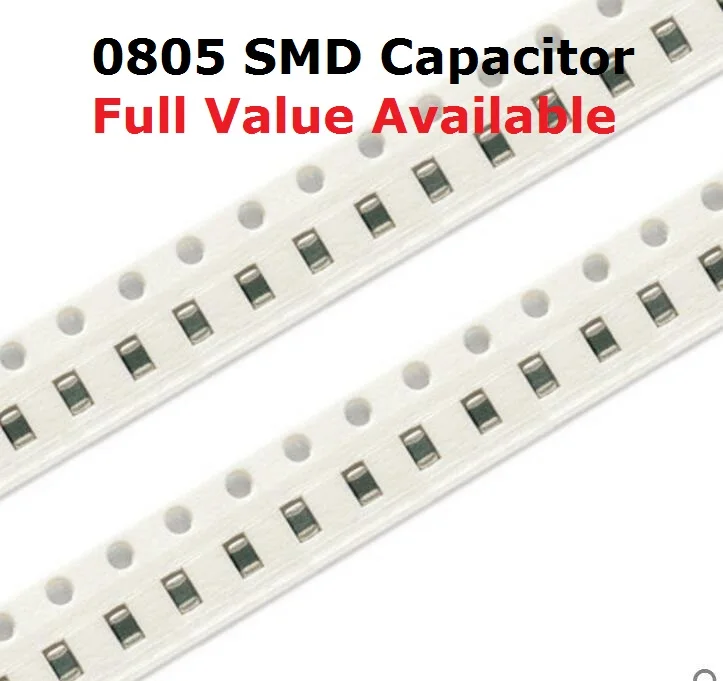 

200pcs 0805 106 225 226 336 476 475 K/M/Z SMD Ceramic Capacitor 50V 16V 2.2UF 4.7UF 10UF 22UF 33UF 47UF Kit Chip Capacitance