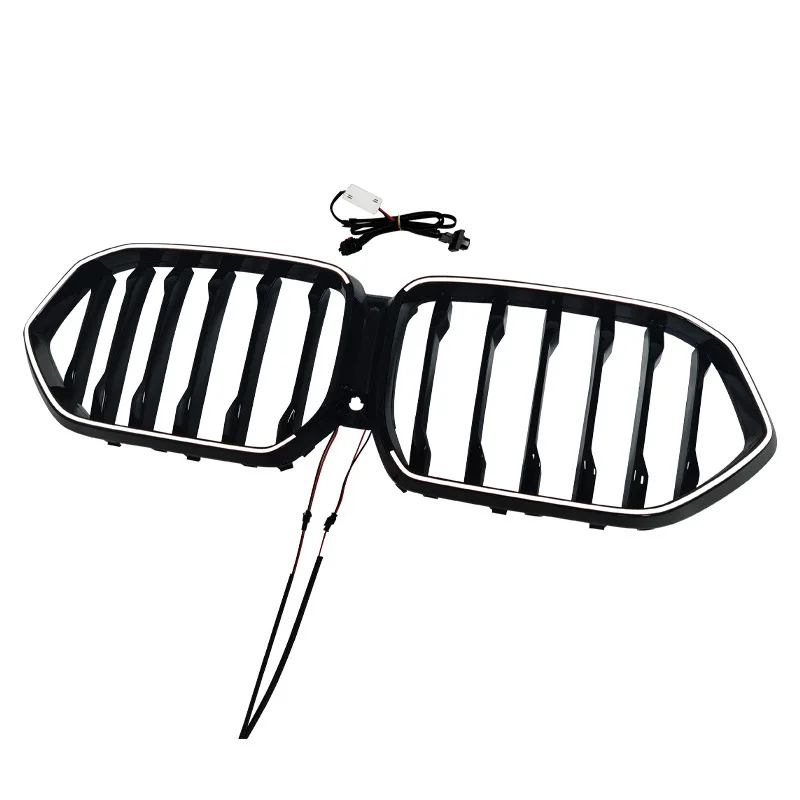 Suitable For The 2020-2022 Model X6 BMW G06 Single-line Model Illuminated LED Black Grille