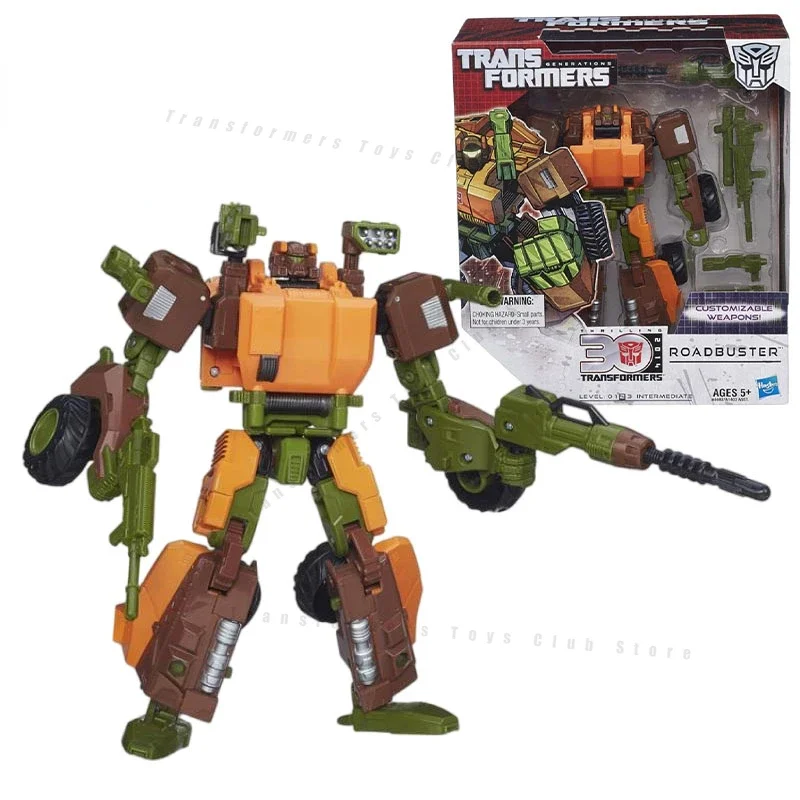 In Stock Original Transformers IDW4.0 Generations  Roadbuster Anime Figure Action Figures Model Toys Gift