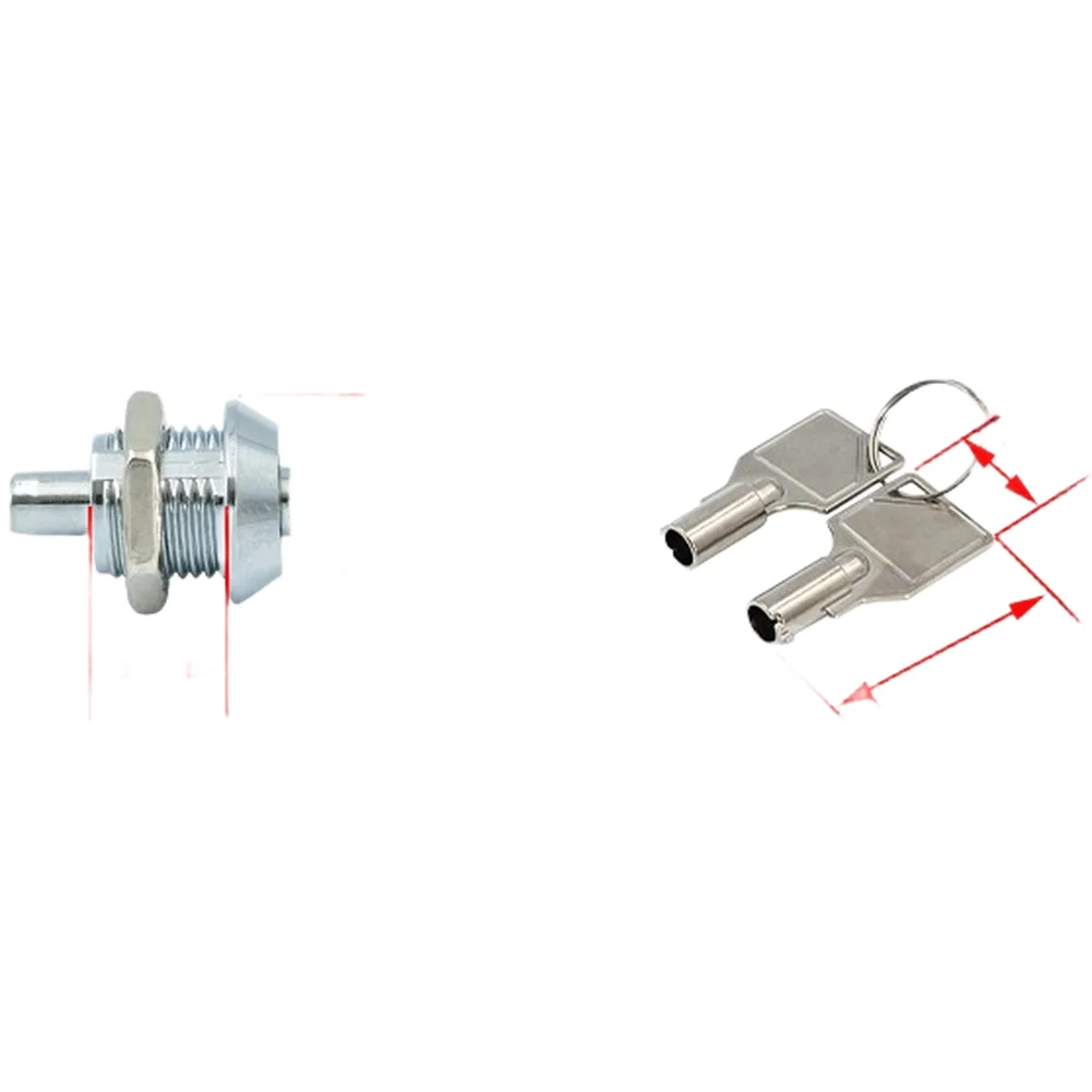 For MINI Push Lock Zinc Alloy Construction for Light Box Advertising Frames Cabinets and Small Enclosure Cylinder Security