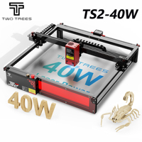 Twotrees TS2 40W Laser Engraver High Speed Metal Laser Engraving Machine Cnc Wood Cutting Tools For Cut MDF Acrylic Leather
