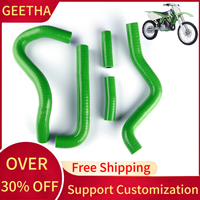 For 1994-2002 Kawasaki KX125 KX250 KX 125 KX 250 Motorcycle Silicone Radiator Coolant Tube Pipe Hose Kit