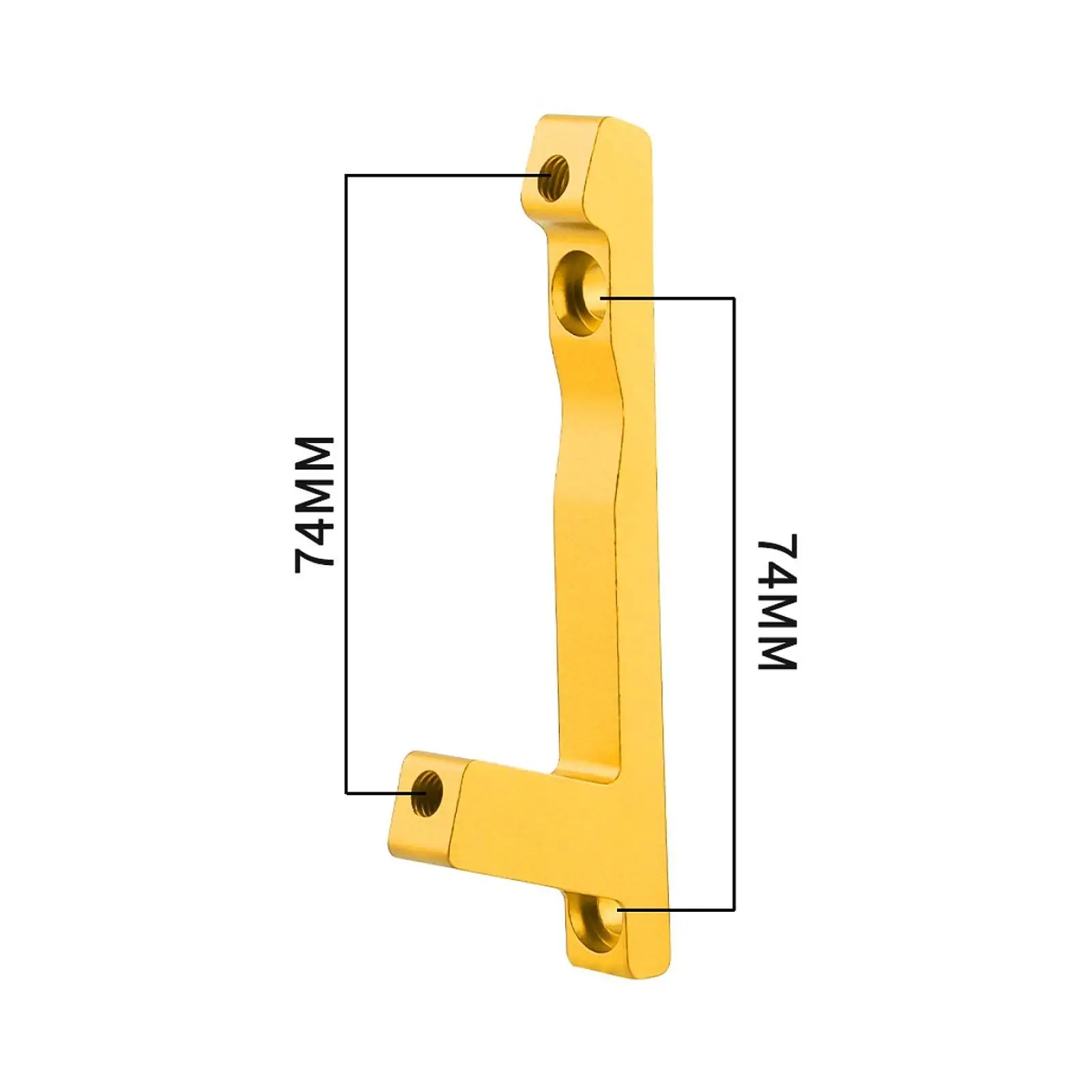 Adapter hamulca tarczowego roweru przód 180mm tył 180mm do jazdy na rowerze górskim