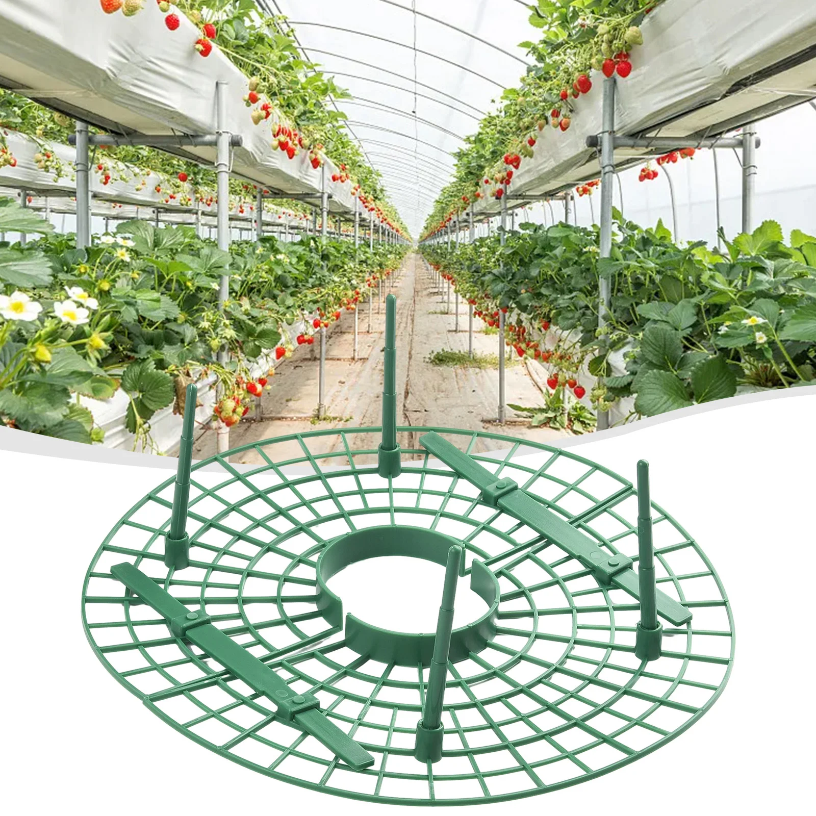 High Quality Widely Applicable Affordable Brand New Strawberry Support Plant Holder Adjustable Plant Stand Dia 30cm