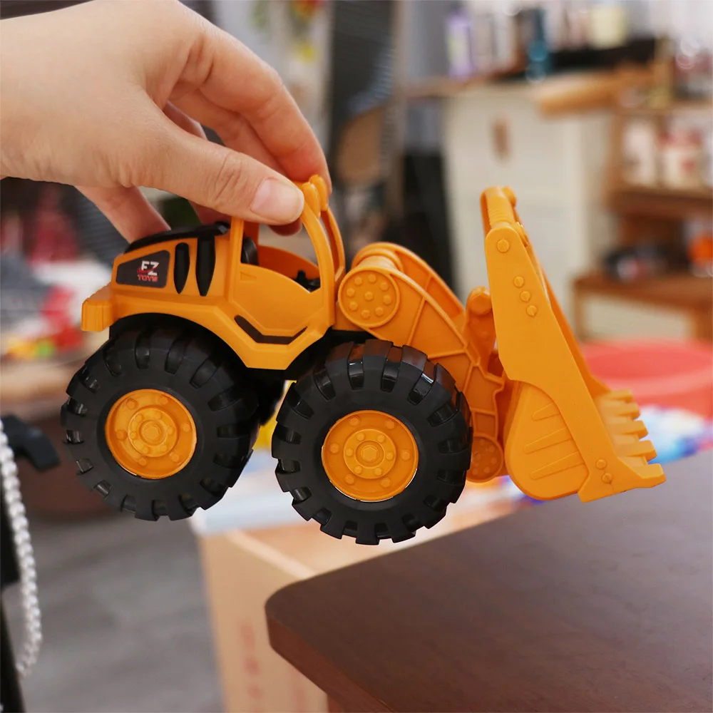 Inertia Driving Engineering Car Toy Friction Digging Dump Truck Construction Vehicles Toys Early Education Simulation