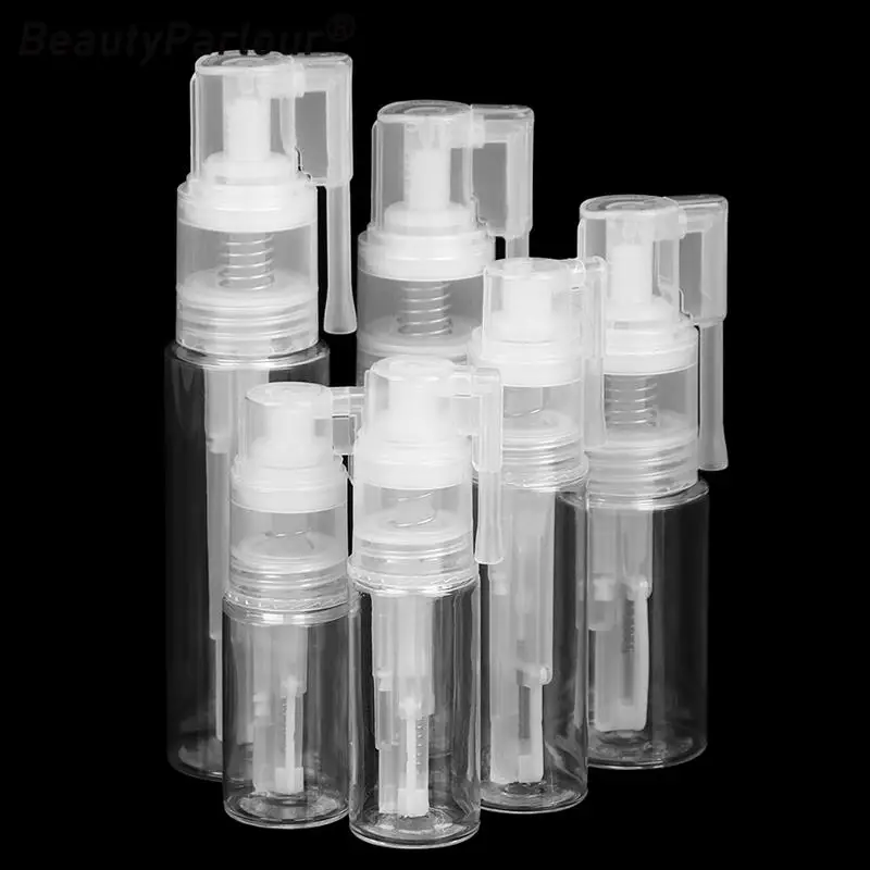 14/18/25/35/50/60ml Duster Spray Plastic Powder Atomizer Bottle Bottle Travel Sprayer Emulsion Spray