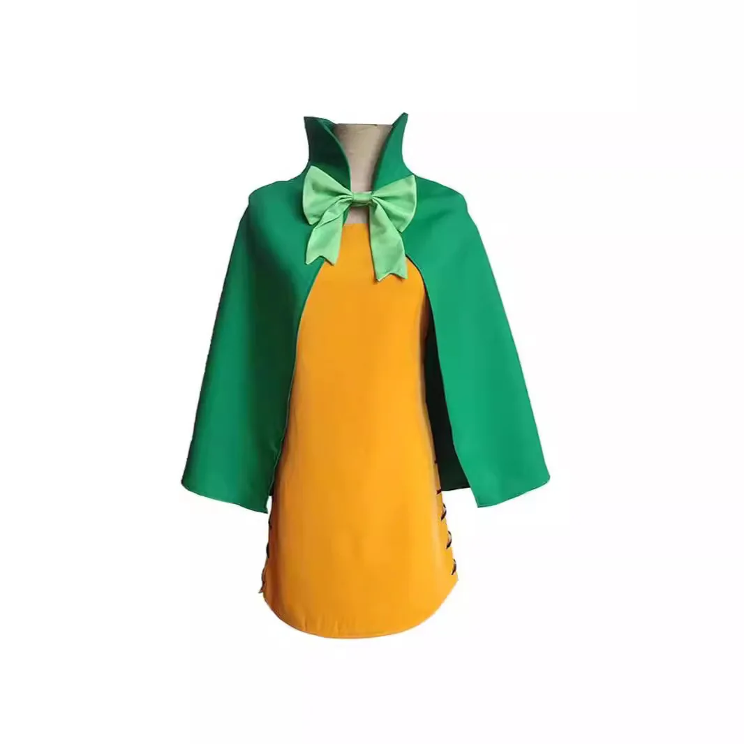 ONE PIECE Carrot Anime Cosplay Costume Dress Cape Uniform Full Set Halloween Party Performance Costumes Girls Clothing