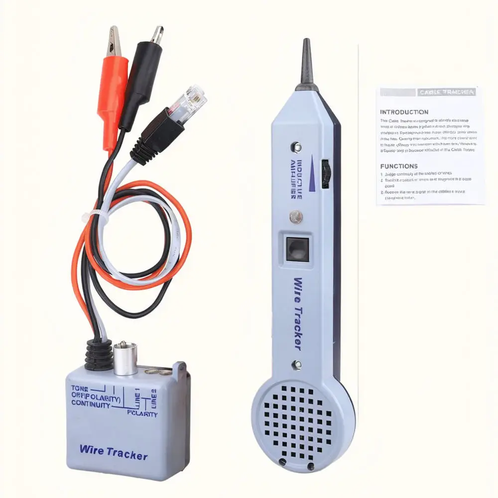 Network Cable Tracker For 200EP Amplifier For 77HP2 Tone Generator Telecom Line Finder Ethernet Installation Testing Tool