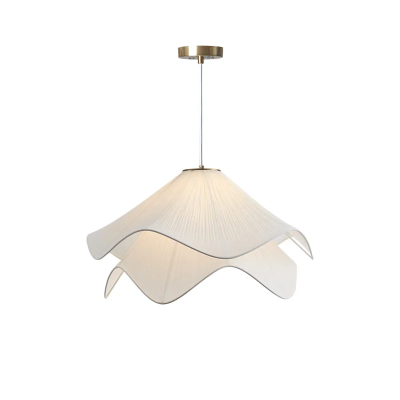 

French chandelier, living room light, main light, bedroom light, Nordic ins cream wind, simple, warm and romantic master