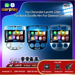2Din Android Car Radio Carplay For Chevrolet Lacetti J200 For Buick Excelle Hrv For Daewoo Gentra 2 Autoradio Multimedia Video