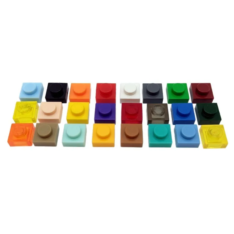 MOC Building Block Accessories 1x1 Board Bulk Puzzle Assembly Building Blocks 501 Compatible LEGO 3024