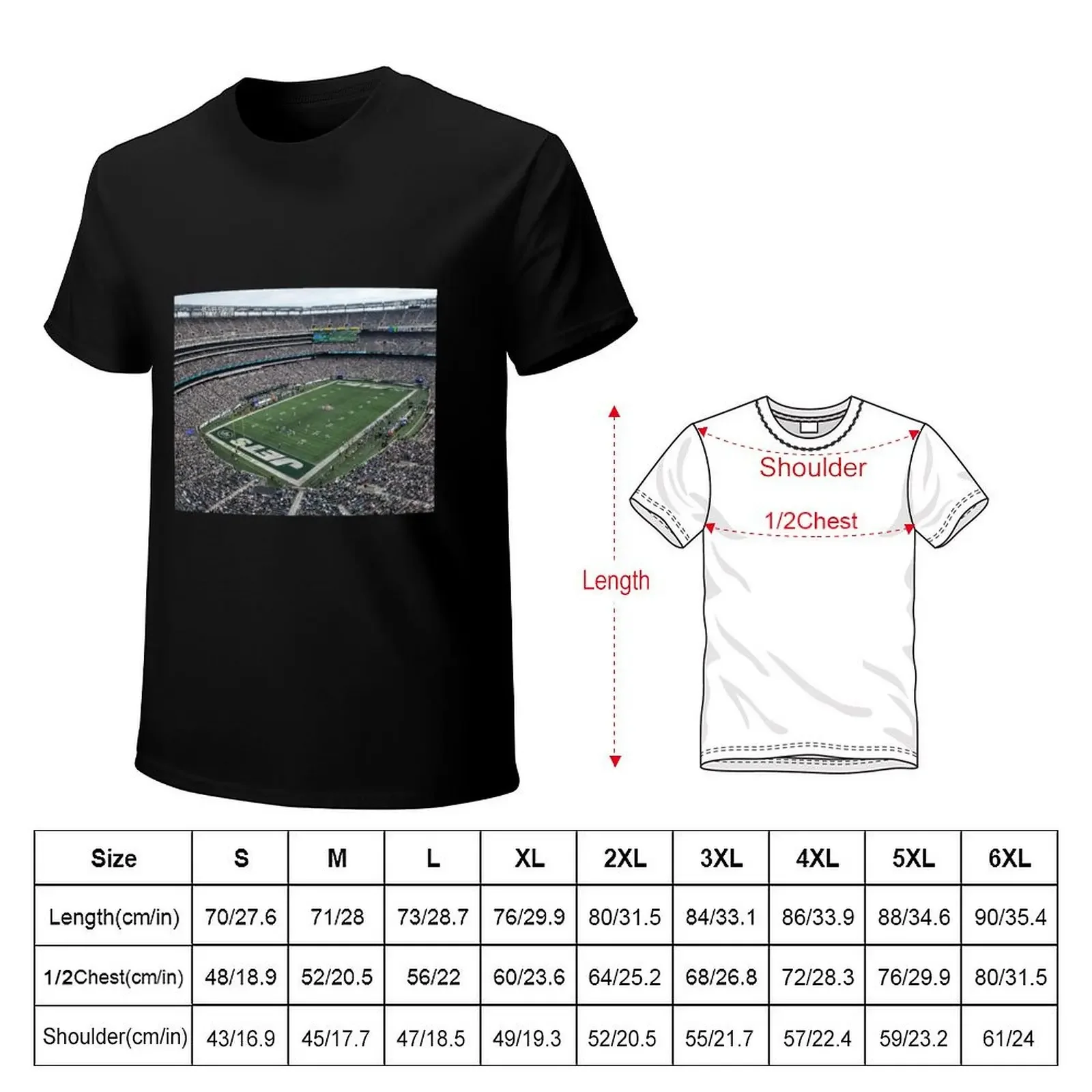 METLIFE Stadium T-Shirt new edition graphic t shirt vintage cute tops mens champion t shirts