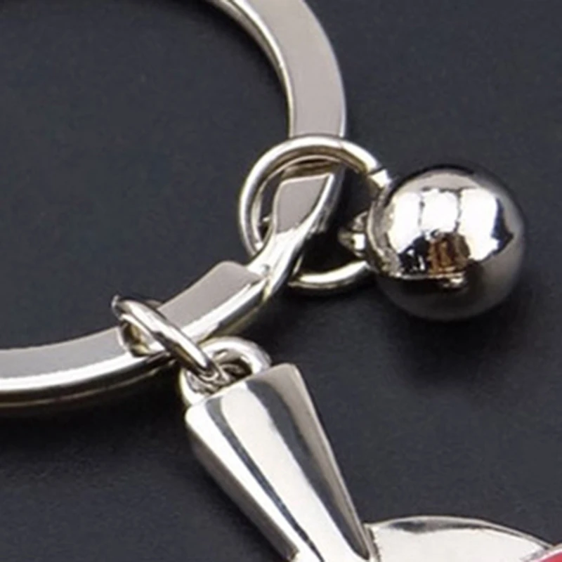 トップセール 10 個スポーツピンポン卓球ボールバドミントンボウリングボールキーホルダーキーチェーンキーリングキーリングお土産ギフト