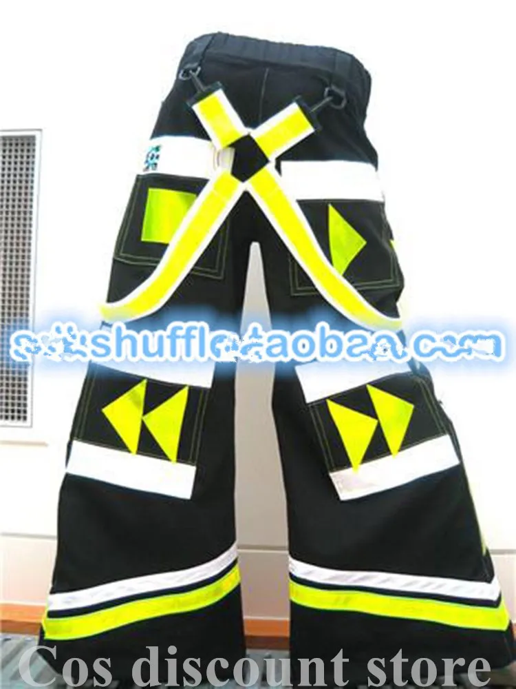 

Shuffle Ghost Step Dance Pants Night Vision Ghost Walk Costume Reflective Pants Luminous Pants Casual Dancing Trousers 2025 New