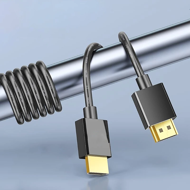 HDMI2.0 Cable 4K@60Hz 18Gbps Gold Plateds for Computer TV Projectors Gaming Devices  D2RC