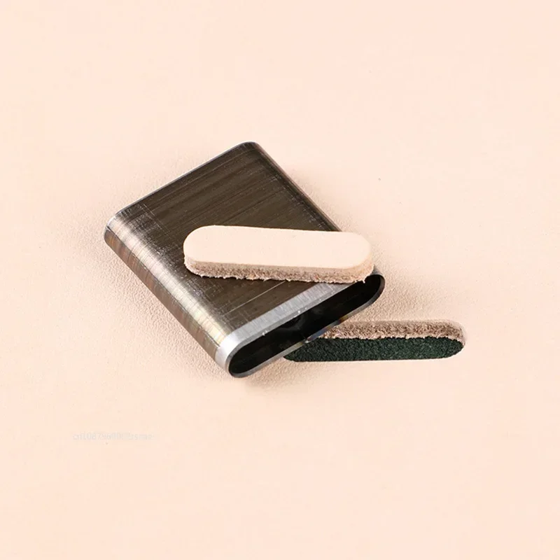 7types DIY Belt Flat Mouth Punching Handmade Leather Craft Elliptic Punch Blade for Belt Make A Hole Tools Cutter Mold Cut Die