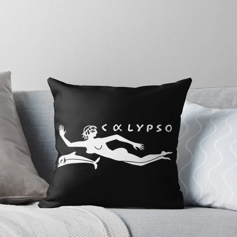 RV Calypso, Jacques Yves Cousteau Throw Pillow Decorative Cover For Living Room Sofa Covers Sitting Cushion pillow