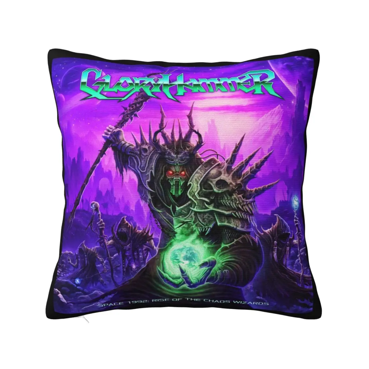 Gloryhammer Space 1992 Rise Unisex Fitness Casual Music Youth Street Style Boy Humor New Design Pillow Case