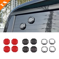 For Baic BJ40 40L 40PLUS Accessories 2024 Carbor Red Car Tailgate Glass Decoration Screw Cover Rear Window Screw Protect Cover