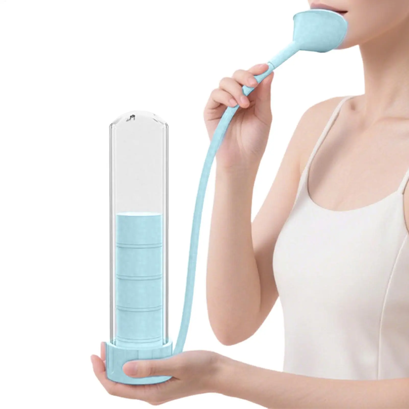 

Breathing Dumbbells Trainer Abdominal Muscle Trainer Dumbbells Lung Capacity Fitness Device Home Gym Accessories For Workout