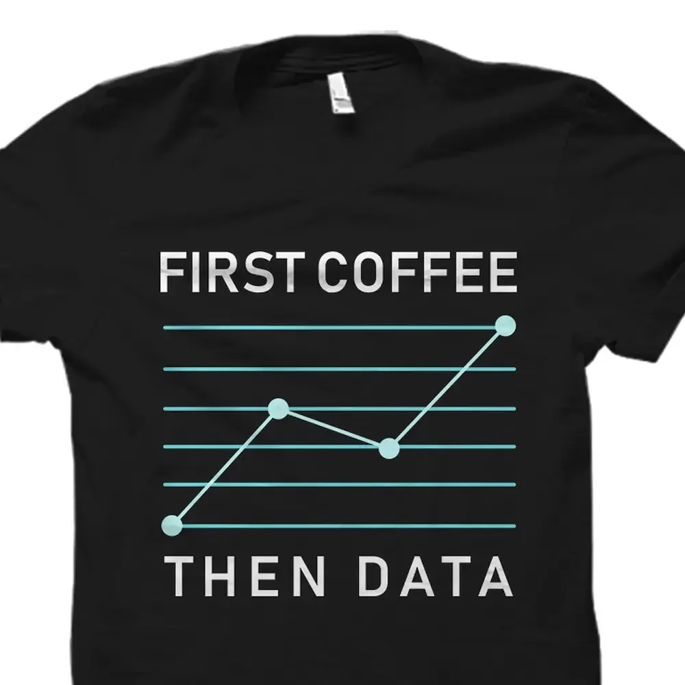 Data Analyst S Scientist T Shirt Programmer Statistics Science Coffee Lover For Os1941