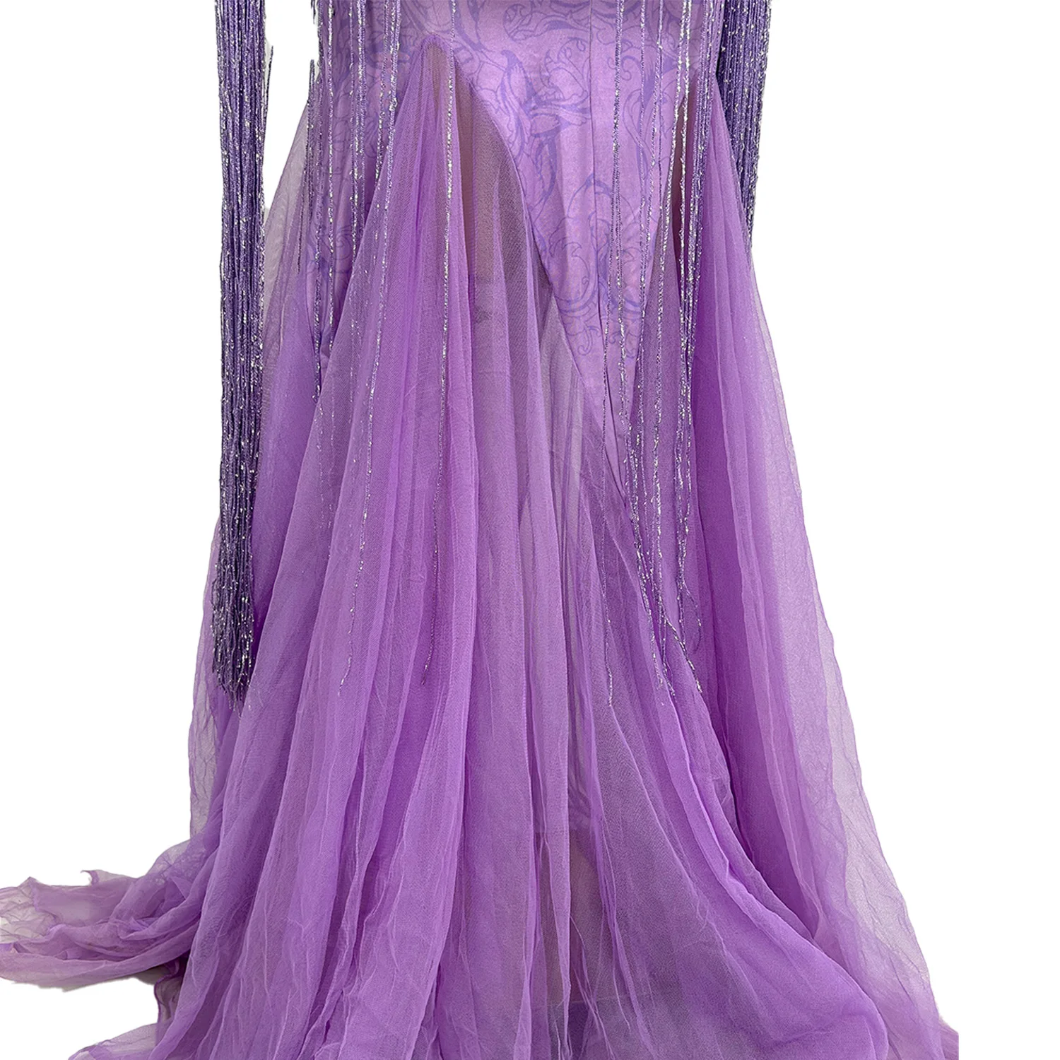 Elegantes Abschlussball-Bankett-Strass-Meerjungfrau-Kleid für Damen, Ballkleid, Drag Queen, Performance-Kleidung, Damen-Party-Abend-Schleppkleid