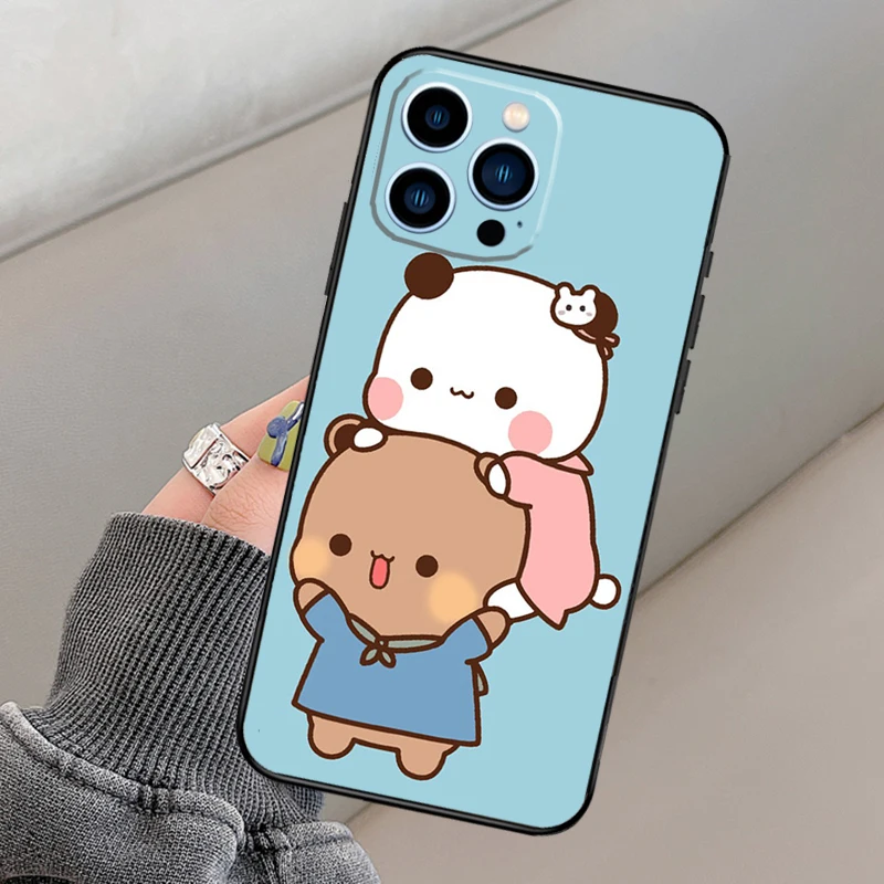 حافظة هاتف لطيفة BuBu DuDu لهاتف آيفون 17 برو ماكس 17 اير 17 برو غطاء حماية مضاد للصدمات