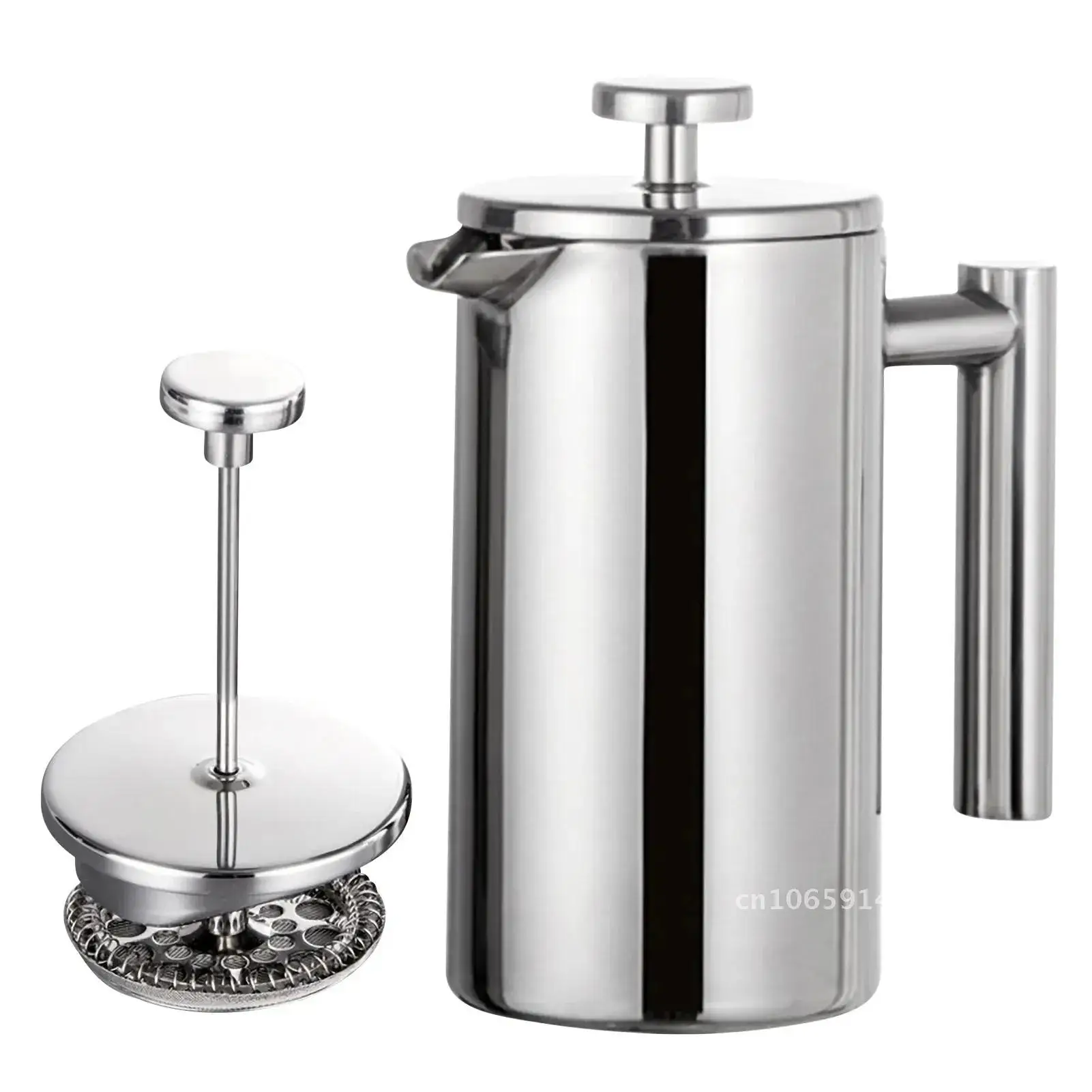 

350ml/800ml/1000ml Coffee Maker Pot French Press Coffee Maker Maker Pot Stainless Steel Double Walled Coffee Insulated