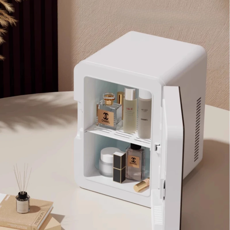 ‌ 22L大容量ミニ冷蔵庫 スマート冷却/加熱 デュアルモード 車載 家庭用 省エネ コーナー保護 化粧品用